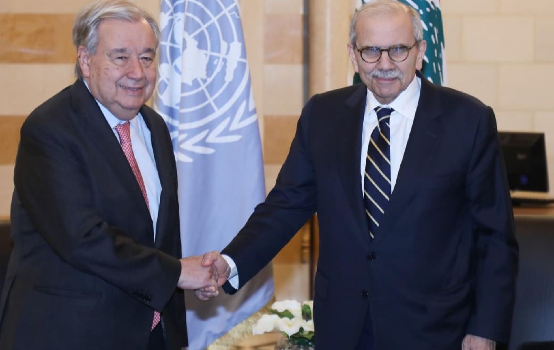 غوتيريش يطلق نداء إنسانيًا لتوفير 350 مليون دولار لدعم لبنان... سلام: جدّدت تأكيد استئناف المفاوضات مع إسرائيل برعاية دولية